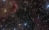 B35 Dark nebula & Ced 59 bright nebula in Orion