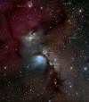 M 78 and surrounding nebulosity