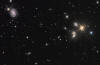 NGC 5350 Galaxy in Canes Venatici (Hickson 68)