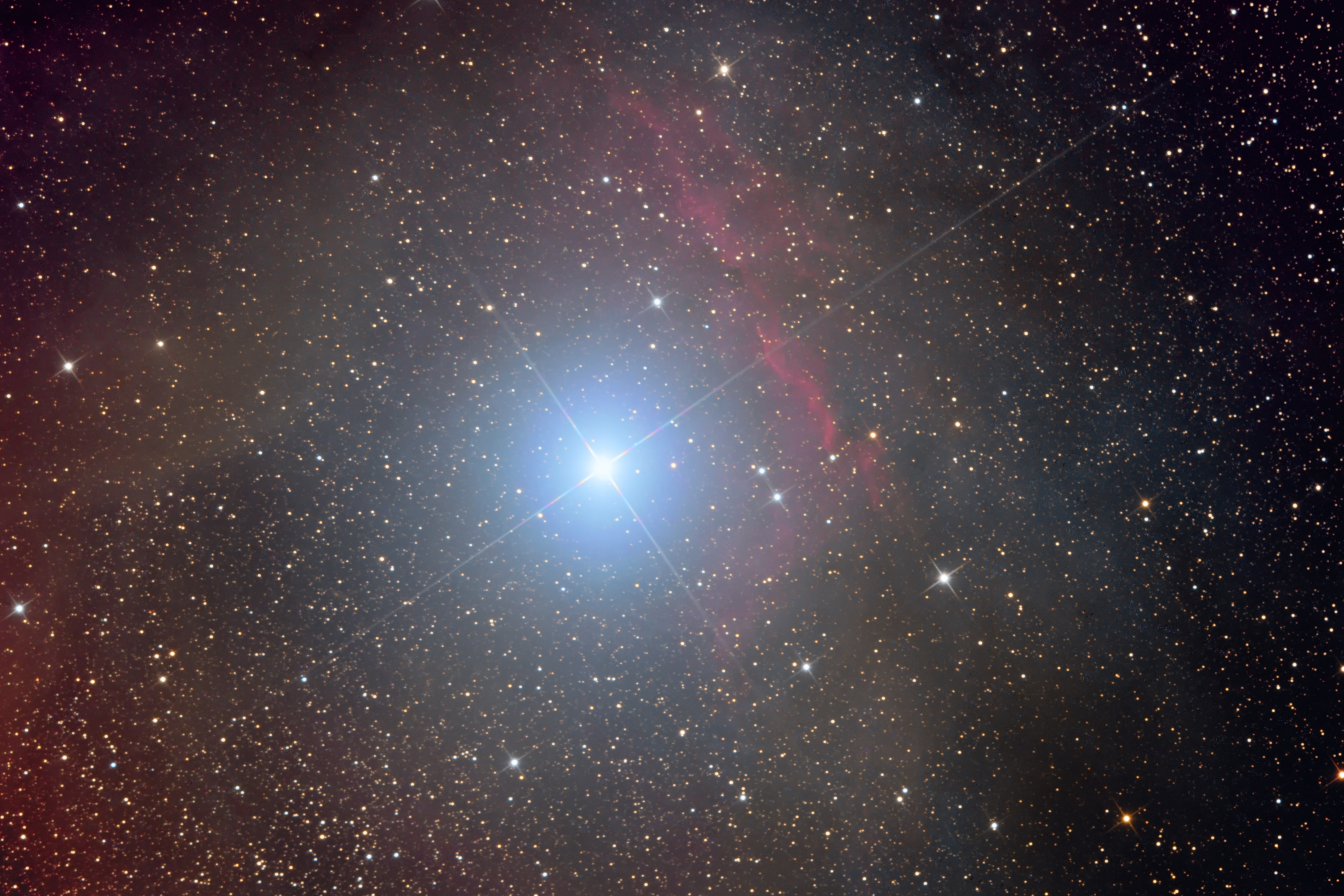 vdB 104 Reflection nebula in Scorpius