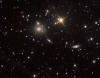 Arp 229 Galaxies in Andromeda