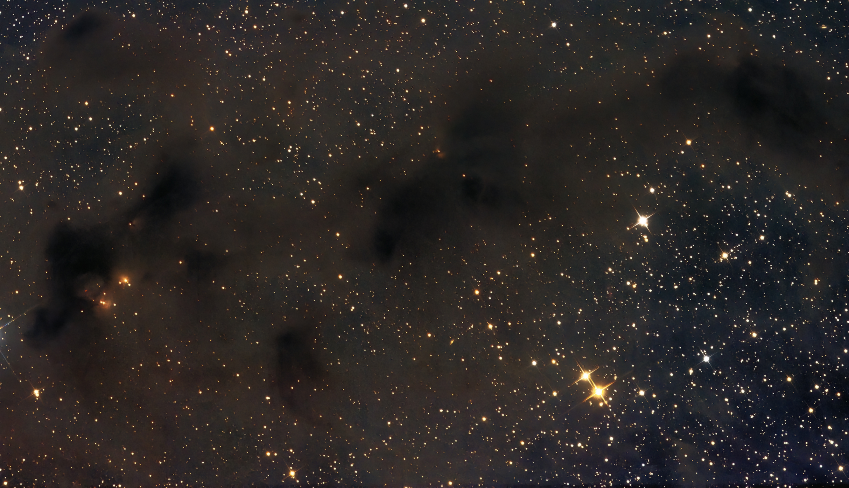 Barnard 18 Dark nebula in Taurus