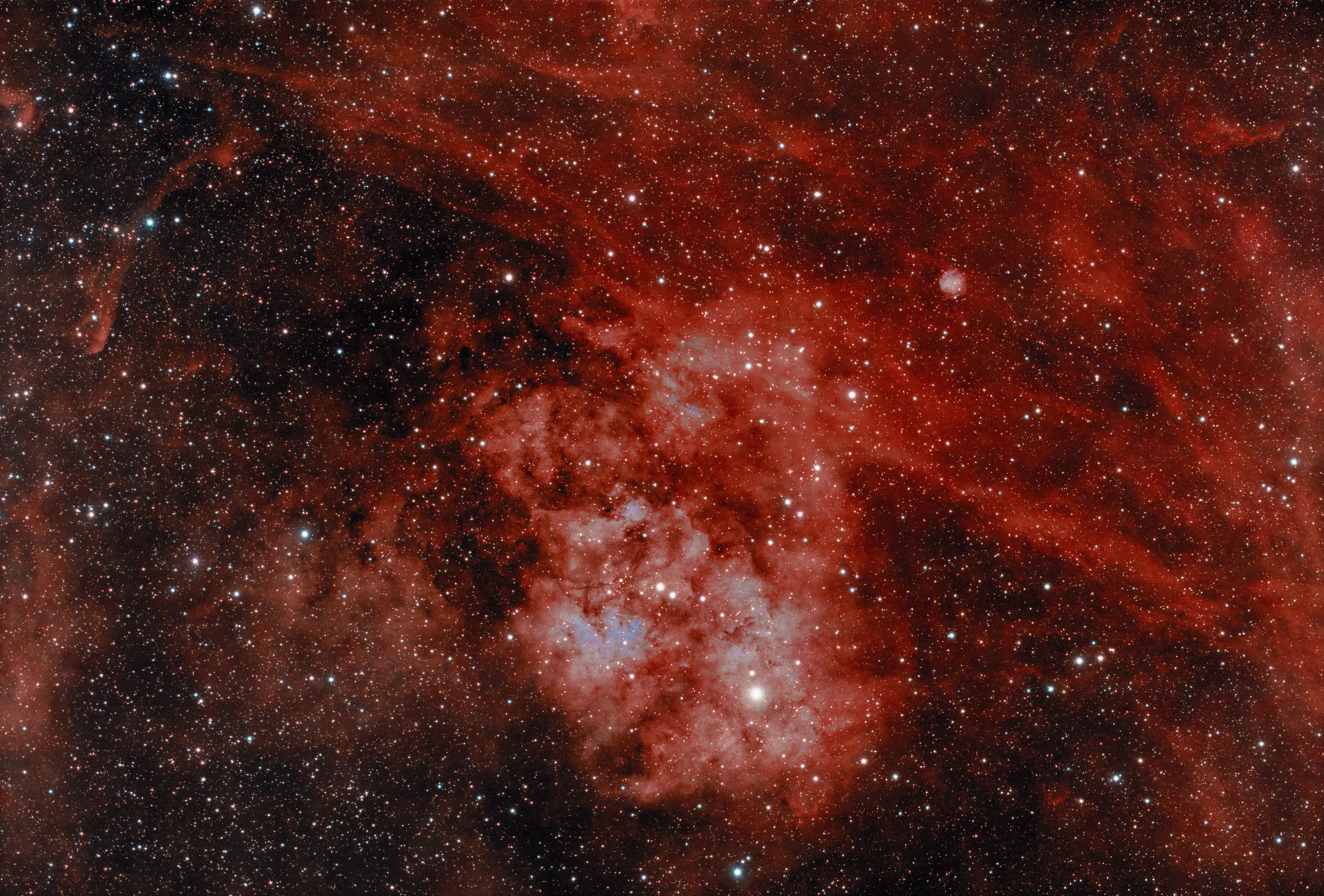 Sh2-115 & 116 Nebulae in Cygnus