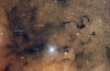 B72 Snake Nebula map