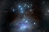 NGC 1977 Reflection nebula & !981 open cluster in Orion