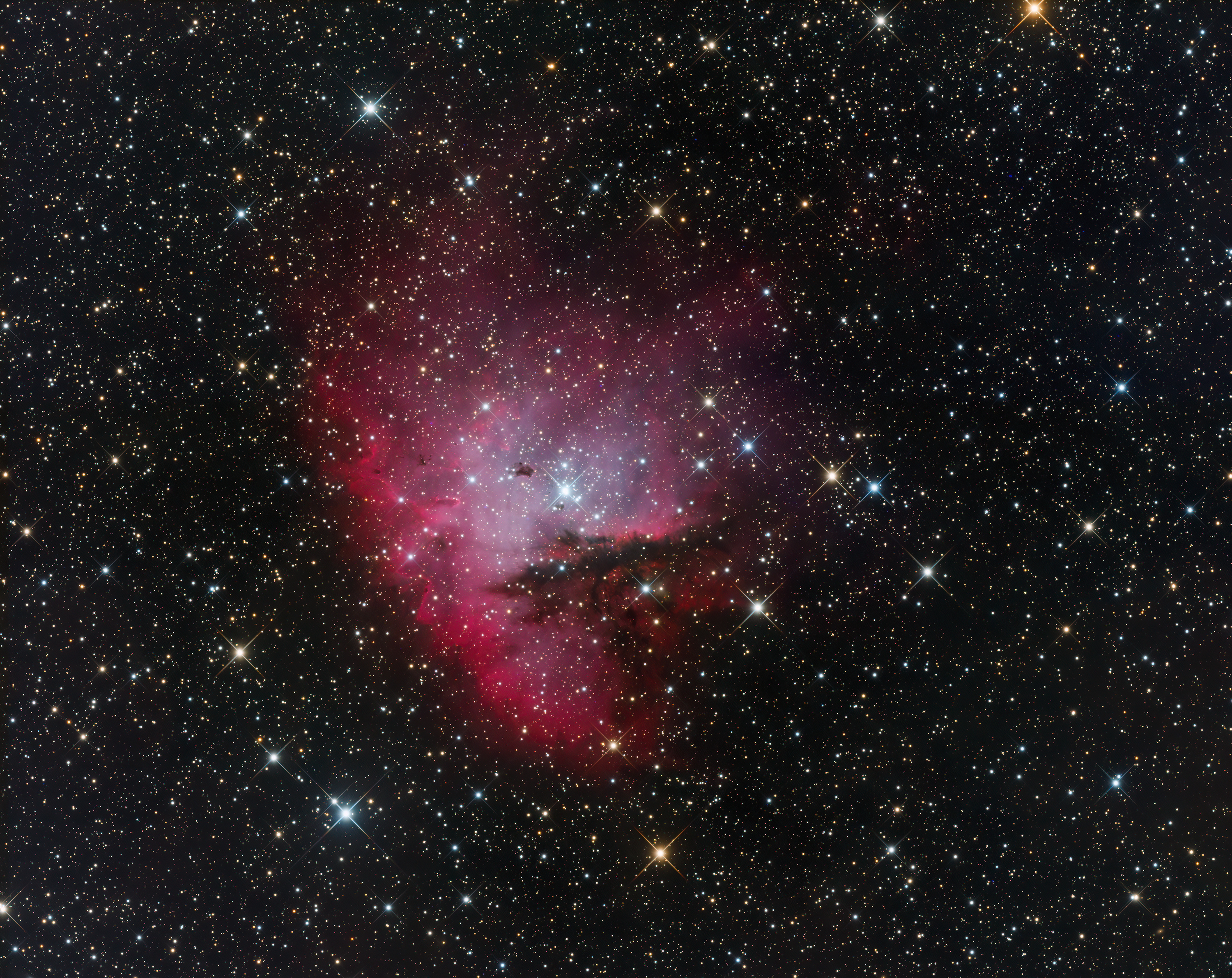 NGC 281 Emission nebula in Cassiopeia