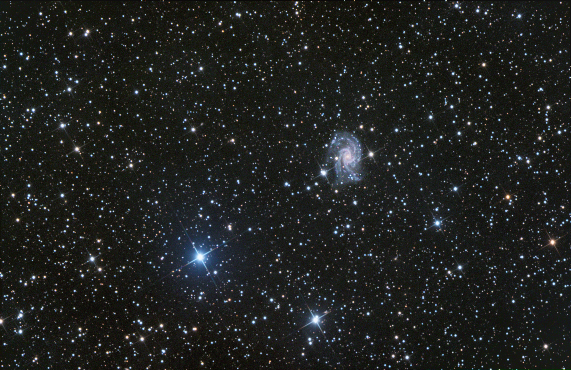 NGC 2835 Spiral galaxy in Hydra