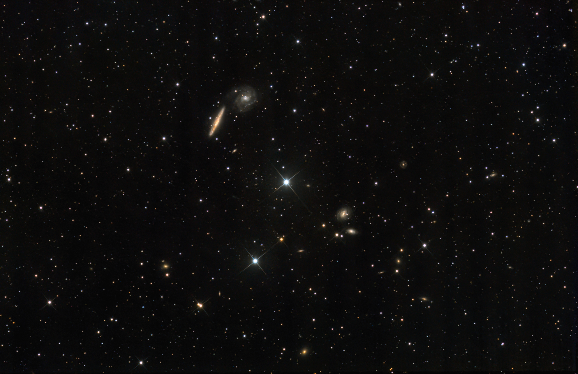 NGC 5775 & 5774 Galaxies in Virgo