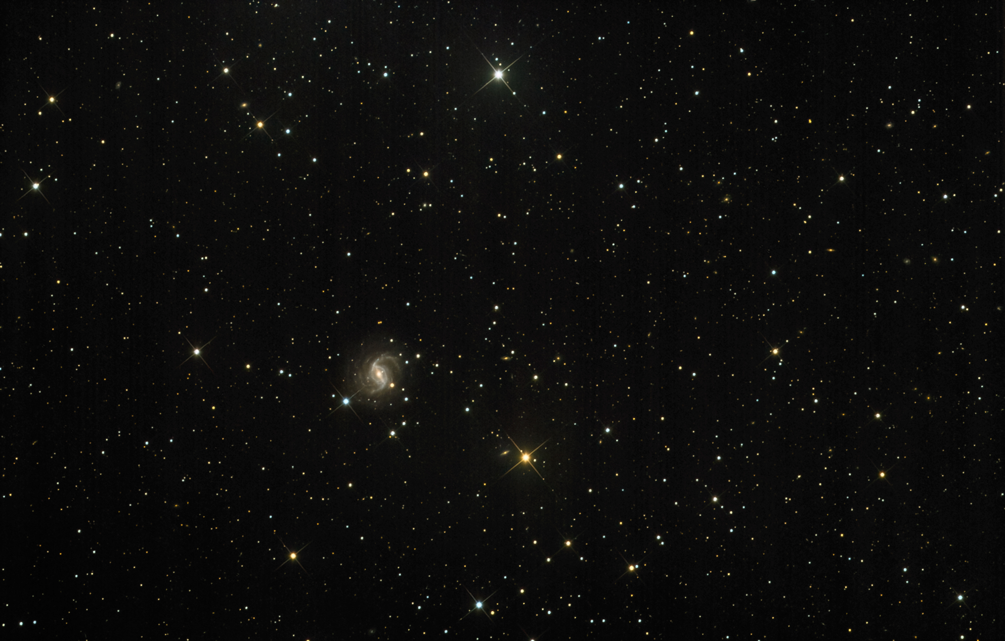 NGC 5921 Galaxy in Serpens
