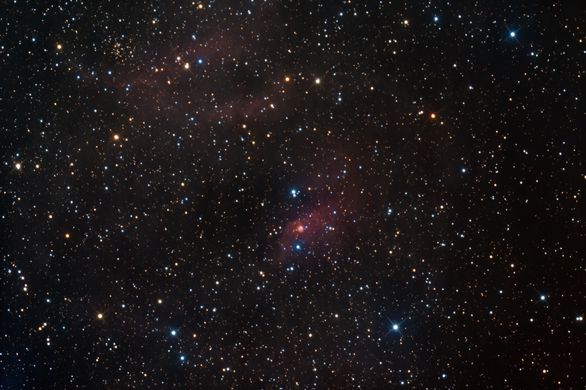 Sh2-283 Emission nebula in Monoceros