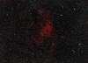 Sh2-92 Emission nebula in Vulpecula