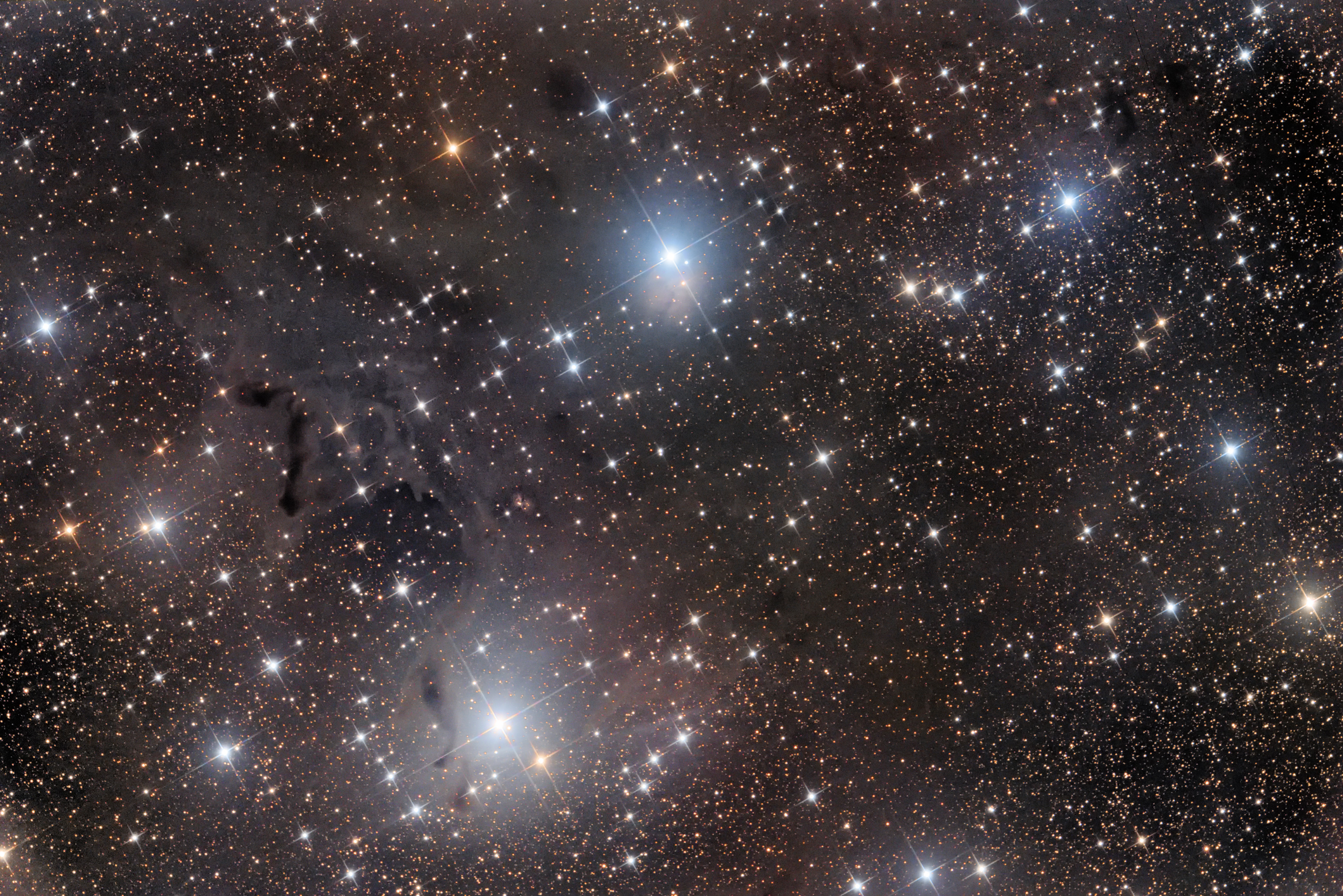 VdB 7 & 9 Bright nebulae in Cassiopeia